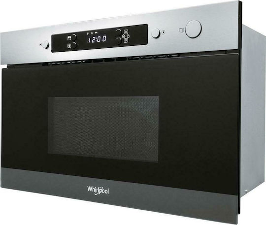 Whirlpool AMW 4900/IX Εντοιχιζόμενος Φούρνος Μικροκυμάτων 22lt Inox