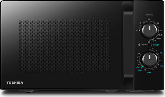Toshiba Φούρνος Μικροκυμάτων με Grill 20lt Μαύρος