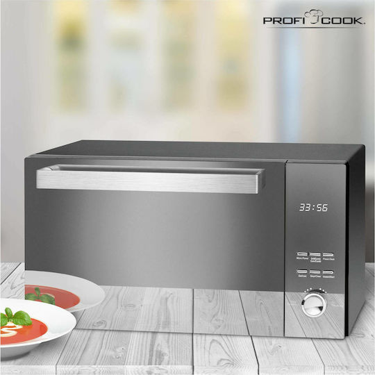 Profi Cook PC-MWG 1204 Φούρνος Μικροκυμάτων με Grill 23lt Μαύρος