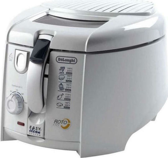 De'Longhi RotoFry Deep Fryer 1.3lt White