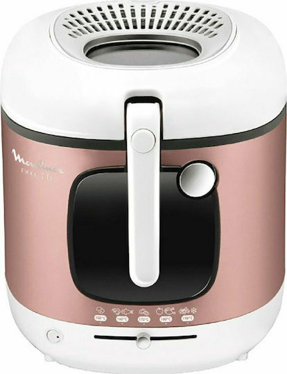Moulinex AM4810 Φριτέζα 3.3lt Ροζ
