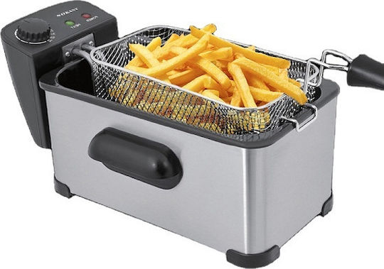 Sokany HD-3302 Friteuză 3.5lt Argintiu