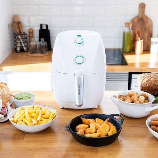 Cecotec Cecofry Compact Rapid Sun Air Fryer 1.5lt Λευκό