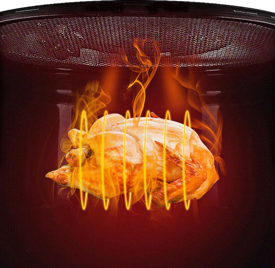 Telco Air Fryer 5.5lt Μαύρο YC-JD02A
