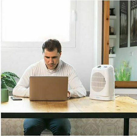 Cecotec Ready Warm 9850 Force Rotate Αερόθερμο Δωματίου Δαπέδου 2000W