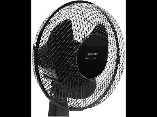 Sencor SFE 2311 Επιτραπέζιος Ανεμιστήρας 30W Διαμέτρου 23cm Μαύρος