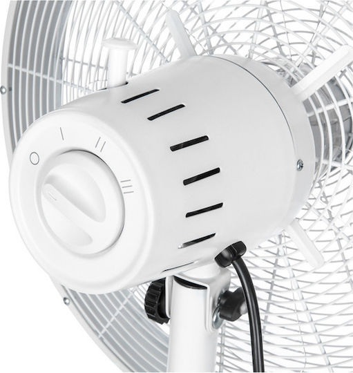 Sencor Ανεμιστήρας Ορθοστάτης 50W Διαμέτρου 40cm Λευκός