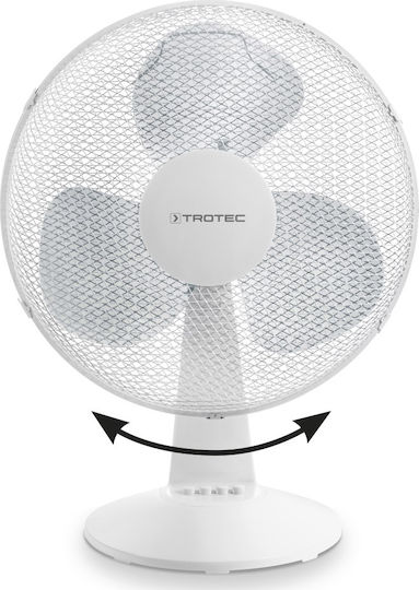Trotec TVE 15 Ventilator De Masă 40W Diametru 40cm Alb