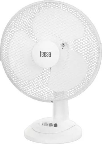 Teesa TSA-8023 Επιτραπέζιος Ανεμιστήρας 35W Διαμέτρου 33cm Λευκός