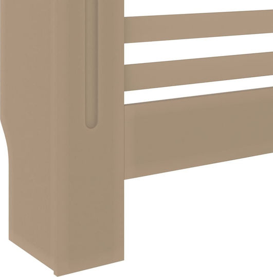 vidaXL Κάλυμμα Καλοριφέρ από MDF Καφέ 78x19x81.5cm