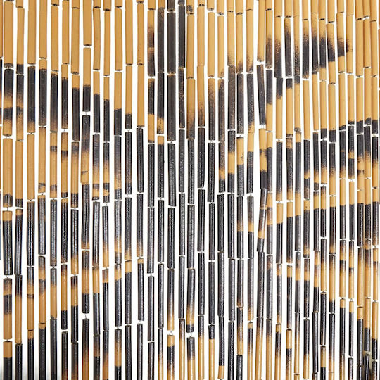 vidaXL Bamboo Door Curtain Multicolour 90x200cm 45736