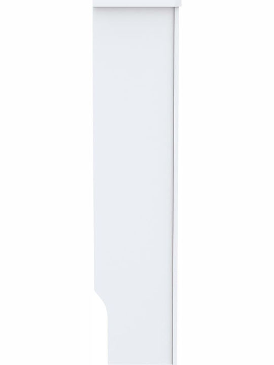 vidaXL Husă Pentru Radiator Din MDF Alb 78x19x81,5cm