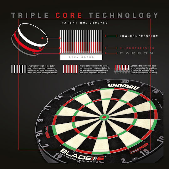 Winmau Blade 6 Triple Core Carbon Στόχος
