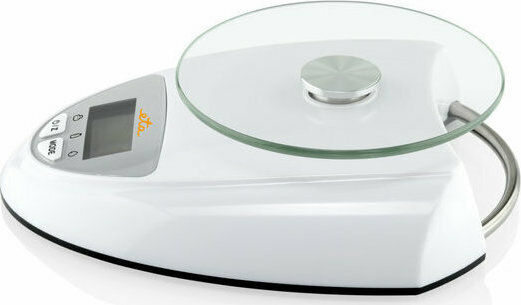 ETA Digital Kitchen Scale with Bucket up to 5kg White