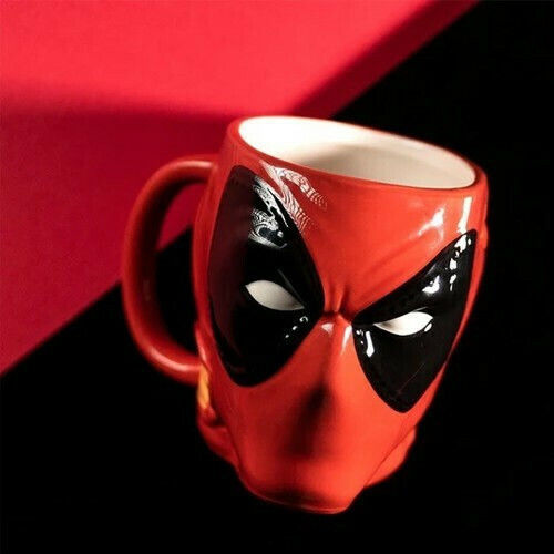Paladone Deadpool Head Shaped Чаша Керамично Червена 350мл