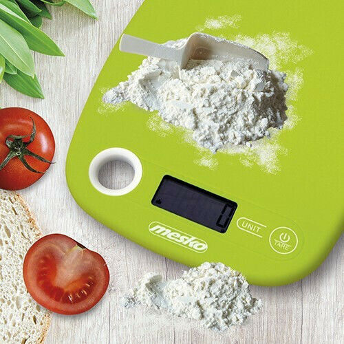 Mesko MS 3159 Ψηφιακή Ζυγαριά Κουζίνας έως 5kg Green