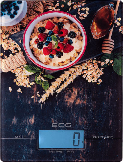 ECG KV 1021 Digital Kitchen Scale Up To 10kg Berries
