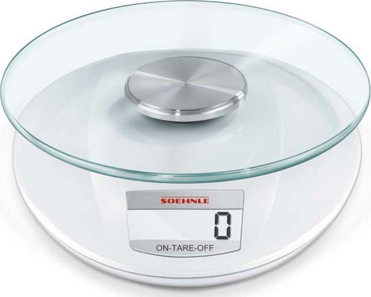 Soehnle Roma Digital Kitchen Scale Up To 5kg White