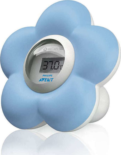 Philips Дигитален Баня Термометър 10°C до 45°C Син