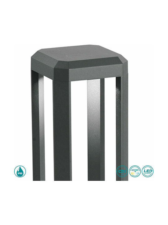 Gea Luce Paka Outdoor Floor Lamp Small Post IP65 Gray