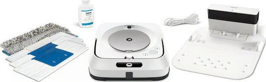 iRobot Braava Jet M6 Σκούπα Ρομπότ με Οπτική Χαρτογράφηση Λευκή