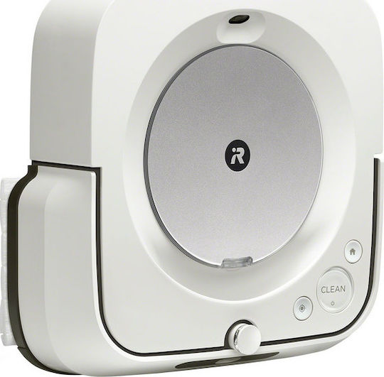 iRobot Braava Jet M6 Σκούπα Ρομπότ με Οπτική Χαρτογράφηση Λευκή