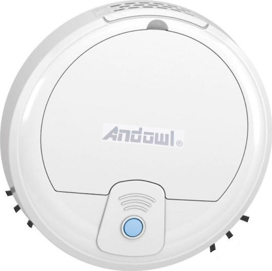 Andowl Q-65S Σκούπα Ρομπότ με Πλοήγηση Αισθητήρων & Απορρόφηση 2000Pa Λευκή