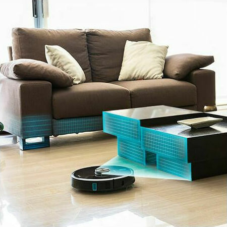 Cecotec Conga 4690 Ultra Aspirator Robot Cu Cartografiere Laser Și Putere De Aspirație 2700Pa Negru