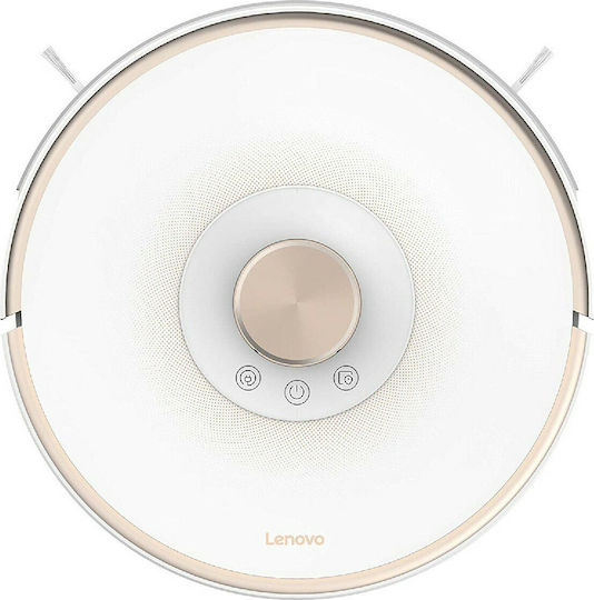 Lenovo T1 Roboter-Staubsauger mit Laser-Kartierung und 2700Pa Saugkraft Weiß