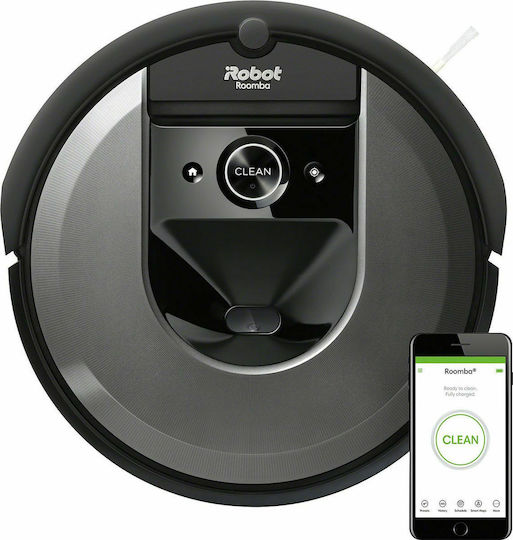 iRobot Roomba i7 Roboter-Staubsauger mit Optischer Kartierung und Saugkraft 1800Pa Schwarz