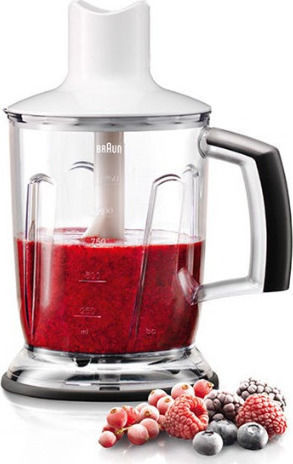 Braun MultiQuick 3 Aperitive Ръчен Блендер с Неръждаема Пръчка 700W Бял