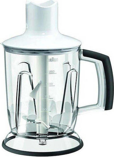 Braun MultiQuick 3 Aperitive Ръчен Блендер с Неръждаема Пръчка 700W Бял