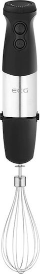 ECG Hand Blender with Inox Rod 750W Black
