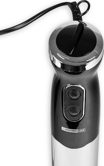 DictroLux 875807 Ръчен Блендер с Аноксидирана Пръчка 750W Черен
