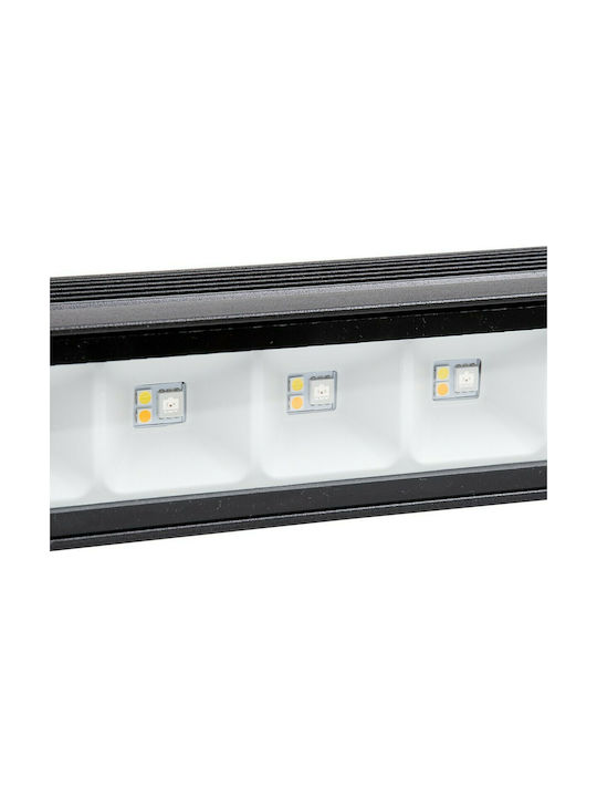 GloboStar Outdoor Floor Lamp LED Wall Washer 20W with Warm White Light IP66