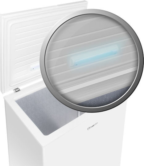 Inventor Καταψύκτης Μπαούλο 142lt