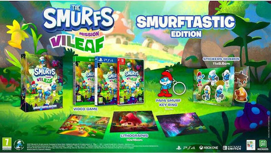 The Smurfs: Mission Vileaf Smurftastic Издание PS4 Игра