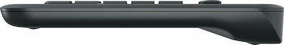 Logitech Wireless Touch Keyboard K400 Ασύρματο Πληκτρολόγιο με Touchpad Αγγλικό US