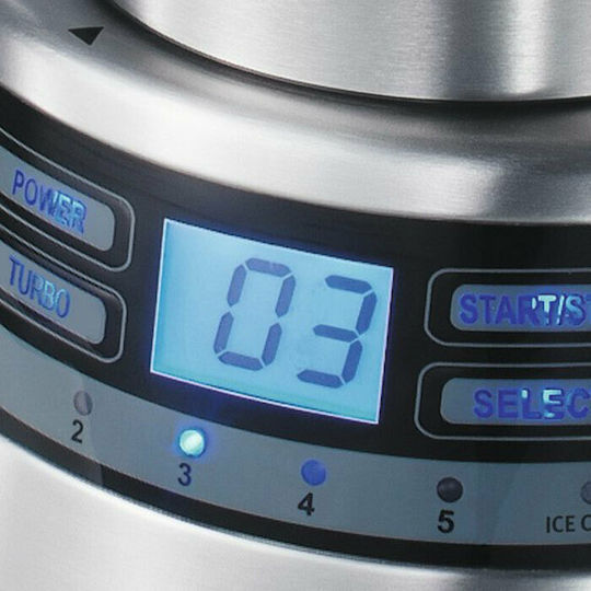 Profi Cook PC-UM 1006 Μπλέντερ με Γυάλινη Κανάτα 1.8 lt 1200W Inox