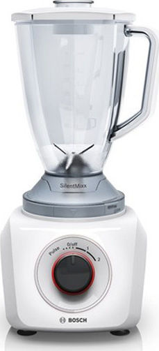 Bosch SmoothieMixx Μπλέντερ με Πλαστική Κανάτα 1.5 lt 500W Κόκκινο
