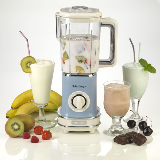 Ariete Vintage Blender with Glass Jug 1.5 lt 500W Blue