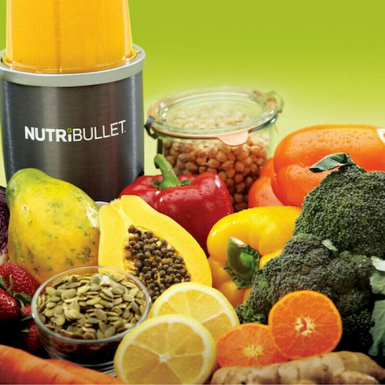 NutriBullet Μπλέντερ με Κανάτα Tritan 710 ml 600W Inox LV040035