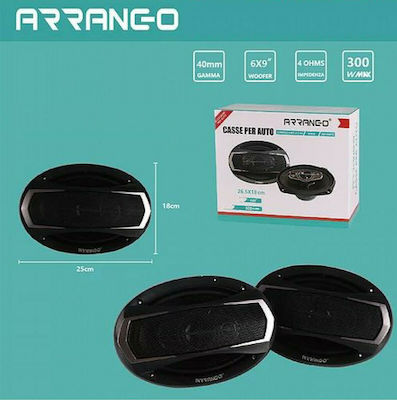 Car Speaker Set Arrango 6x9" (2 Way)