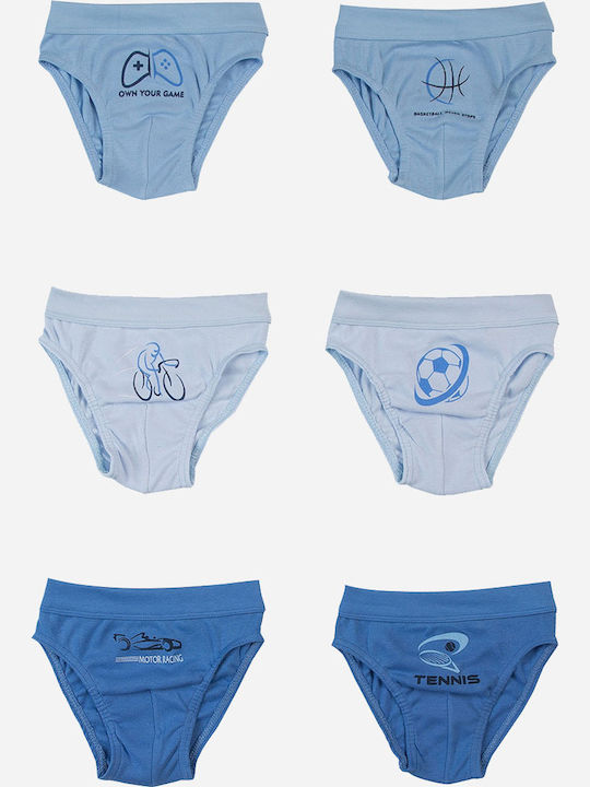 Pretty Baby Kids Set with Briefs Blue 6pcs