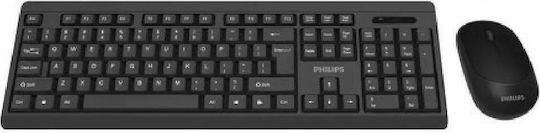 Philips SPT6324 Ασύρματο Σετ Πληκτρολόγιο & Ποντίκι Αγγλικό US