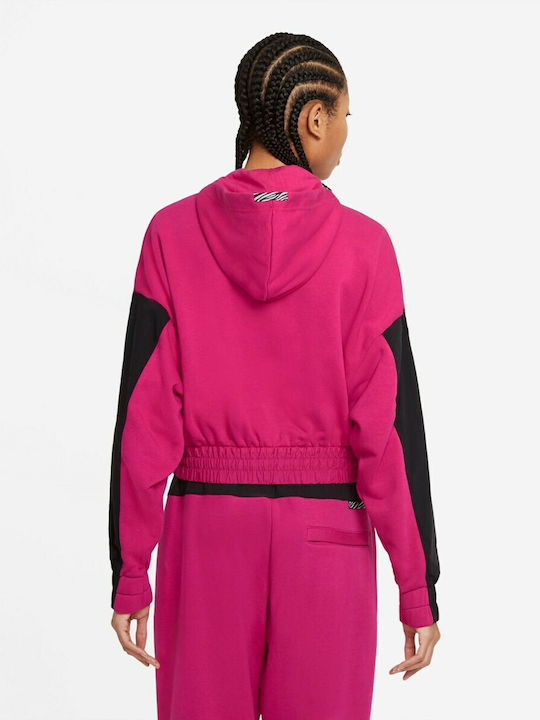 Icon Clash Women's Sweatshirt Hooded Fireberry/Black