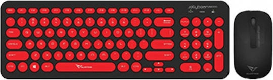 Alcatroz Jellybean A200 Wireless Keyboard Only English US Red