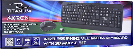 Esperanza Akron TK109 Wireless Keyboard & Mouse Set English US