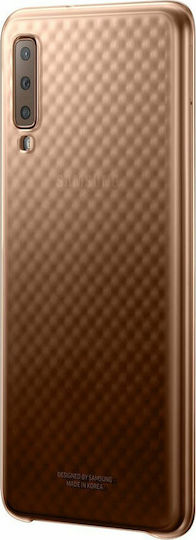 Samsung Back Cover Plastic Gold (Galaxy A7 2018)