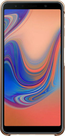Samsung Back Cover Plastic Gold (Galaxy A7 2018)